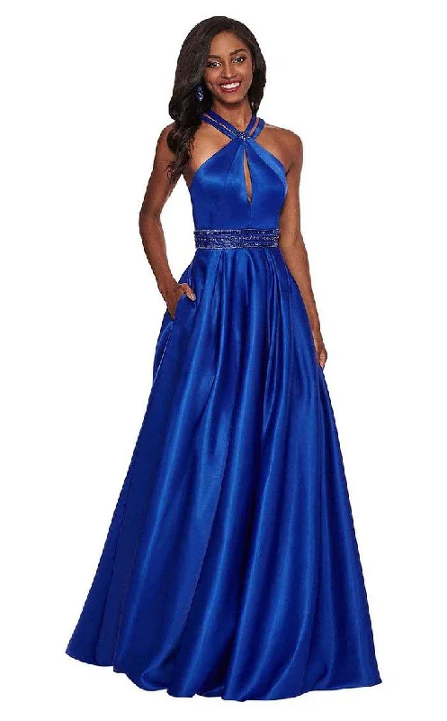 TightcommunityRachel Allan Prom Long Halter Formal Dress 6464