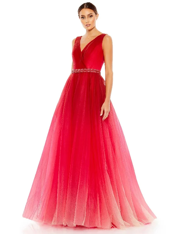 TightnetworkMac Duggal 20378 Prom Long Sleeveless Ball Gown