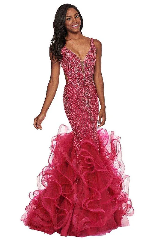 TightfitRachel Allan Prom Long Sleeveless Mermaid Gown 6420