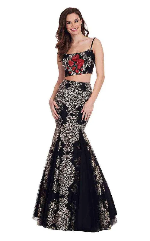 TightstrategyRachel Allan Long Two Piece Prom Mermaid Dress 6560