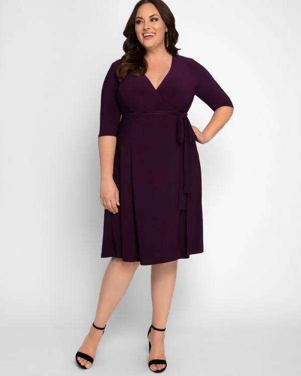 TighthuddleKiyonna Essential Wrap Short Dress Sale