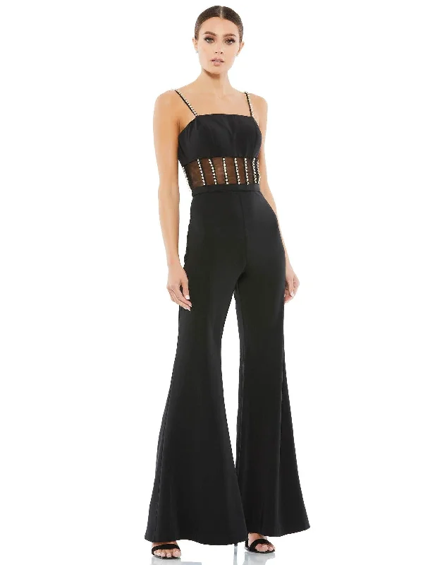 TightsyncMac Duggal 26601 Formal Spaghetti Strap Jumpsuit