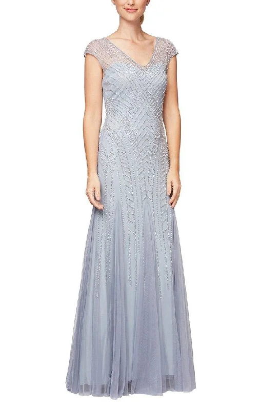 TightgripAlex Evenings 8116064 Long Mother of the Bride Dress