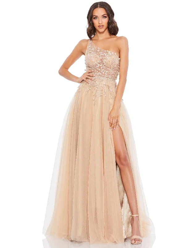 TightoffenseMac Duggal 11210 Prom Long One Shoulder Formal Gown