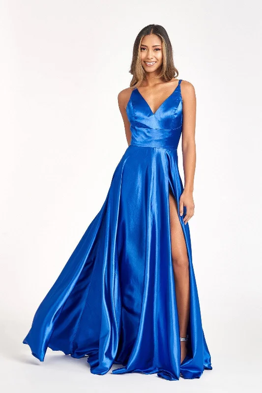 TightgloveLong Spaghetti Strap Formal Bridesmaid Satin Dress Sale