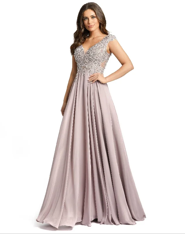 TightturnMac Duggal 20264 Long Mother of the Bride Gown