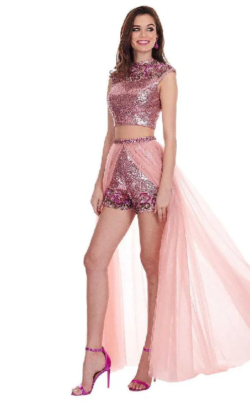 TightcompetitionRachel Allan Prom Long 2 Piece Overskirt Dress 6569