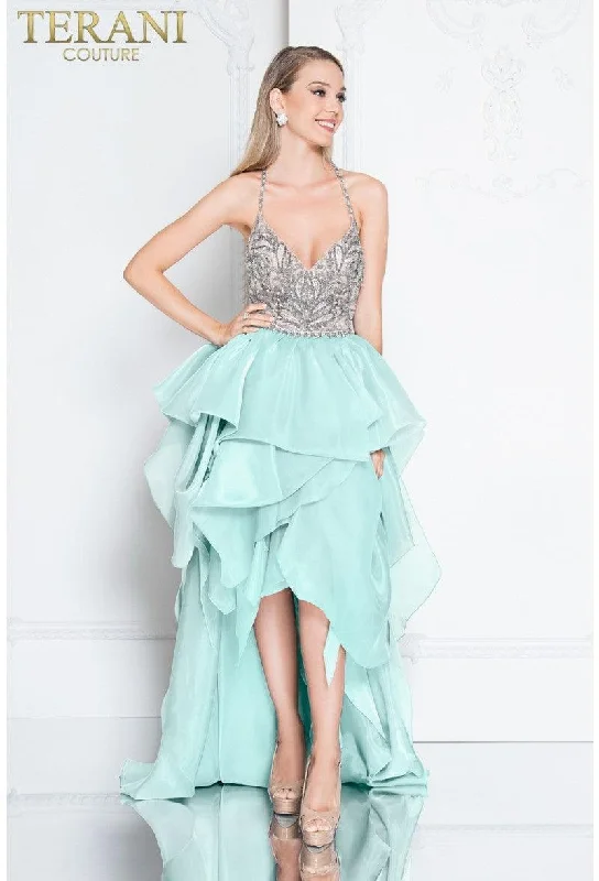 TightweaveTerani Couture 1811P5782 High Low Prom Dress Sale