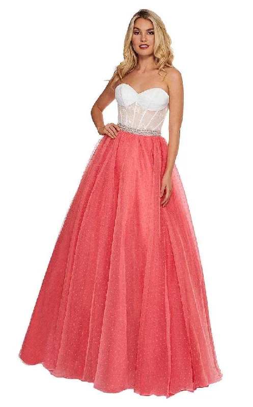 TightbootRachel Allan Prom Long Strapless Ball Gown 6471