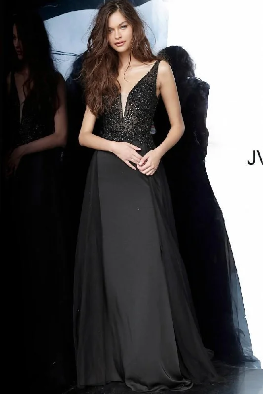 TighthatJovani 02253 Long Formal V Back Prom Dress Sale