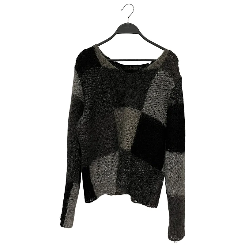 Work Knit TopsUNDERCOVER/Sweater/2/Mohair/GRY/Mohair Knit