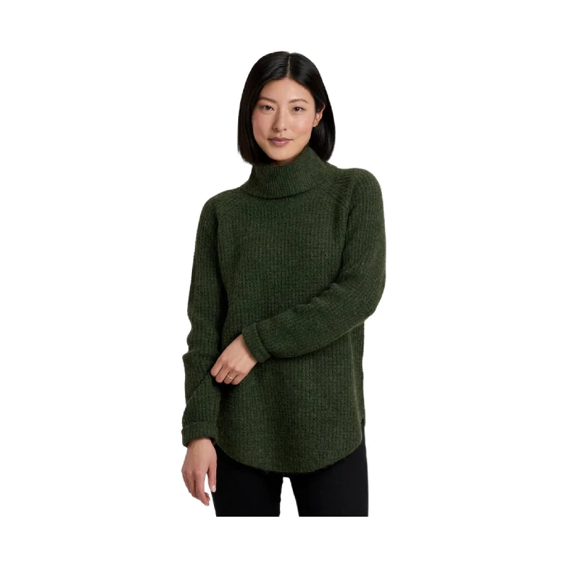 Turtleneck Knit TopsKuhl Women's Sienna Sweater - Dark Moss