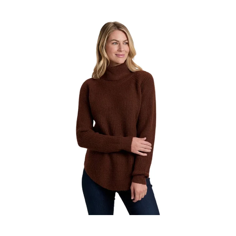 Sheer Knit TopsKuhl Women's Sienna Sweater - Mocha