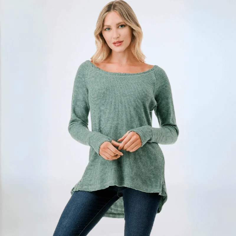 Urban Knit TopsSoft & Cozy Thumbhole Sweater Made in USA