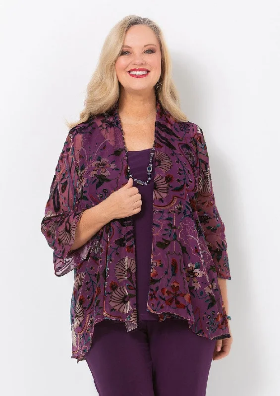 Down JacketsGrape Delight Short Jacket