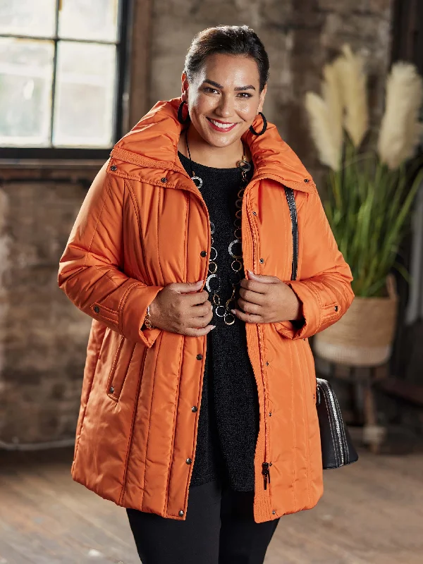 Lounge JacketsPumpkin Puffer Jacket