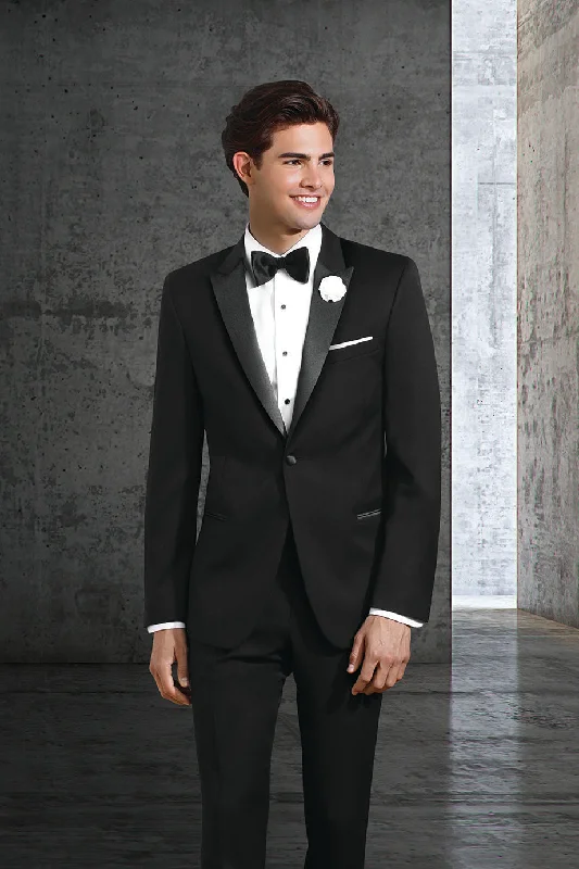 Lounge Jackets"Providence" Black Tuxedo Jacket (Separates)