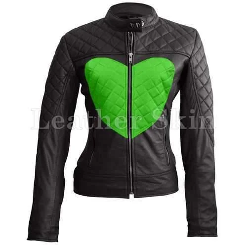 Work JacketsWomen Love Leather Jacket