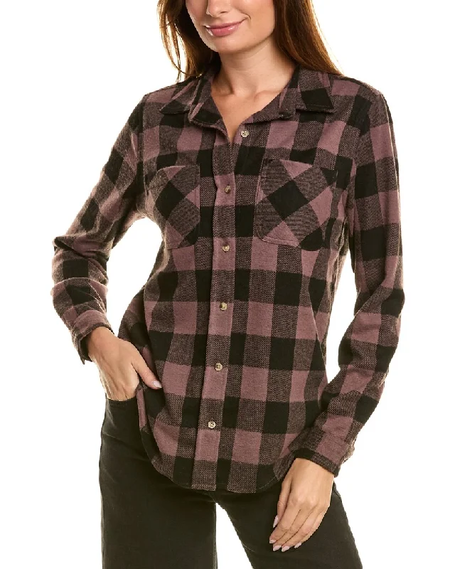 Festival Shirtsbeachlunchlounge Sally Brushed Flannel Shirt