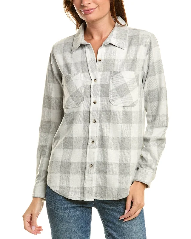 Hemp Shirtsbeachlunchlounge Sally Brushed Flannel Shirt