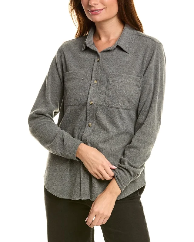 Velvet Shirtsbeachlunchlounge Sally Brushed Flannel Shirt