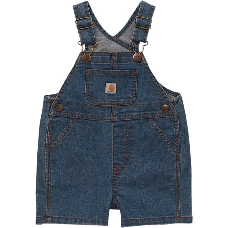 GapKids Rugged Flex Denim Shortall - Denim Medium Wash