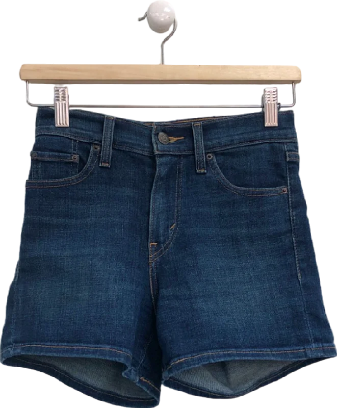 7 For All MankindLevi's Blue Denim Shorts W25