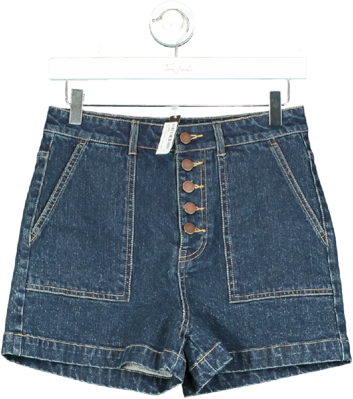 Bohemian denimWYSE LONDON Blue Denim Shorts UK 8