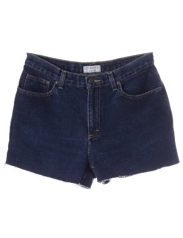 7 For All MankindLabel Molly Frayed Denim Shorts