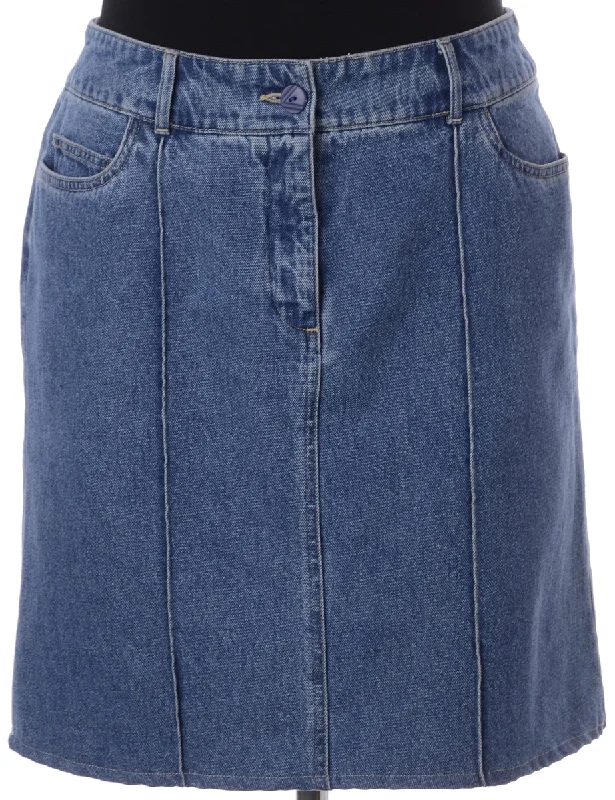 Denim shortsLabel Short Denim Skirt