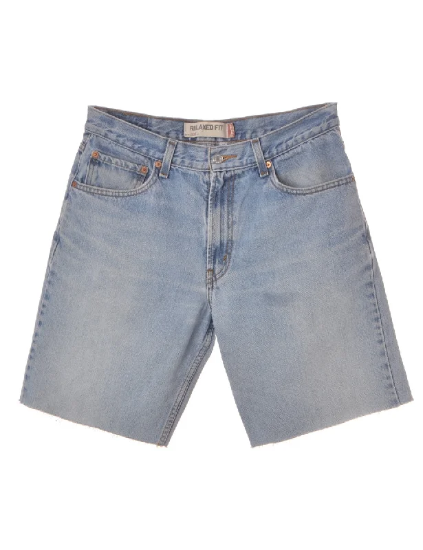 Bohemian denimLabel Mens Cut Off Denim Shorts