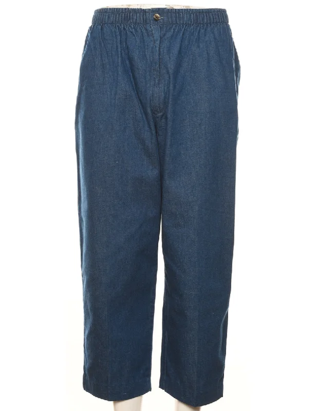 Denim with sweaterL.L. Bean Denim Trousers - W28 L26