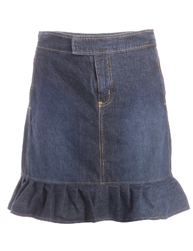 Denim low waistLabel Megan Denim RaRa Skirt