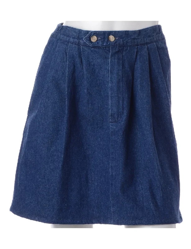 Denim looseLabel Short Denim Skirt