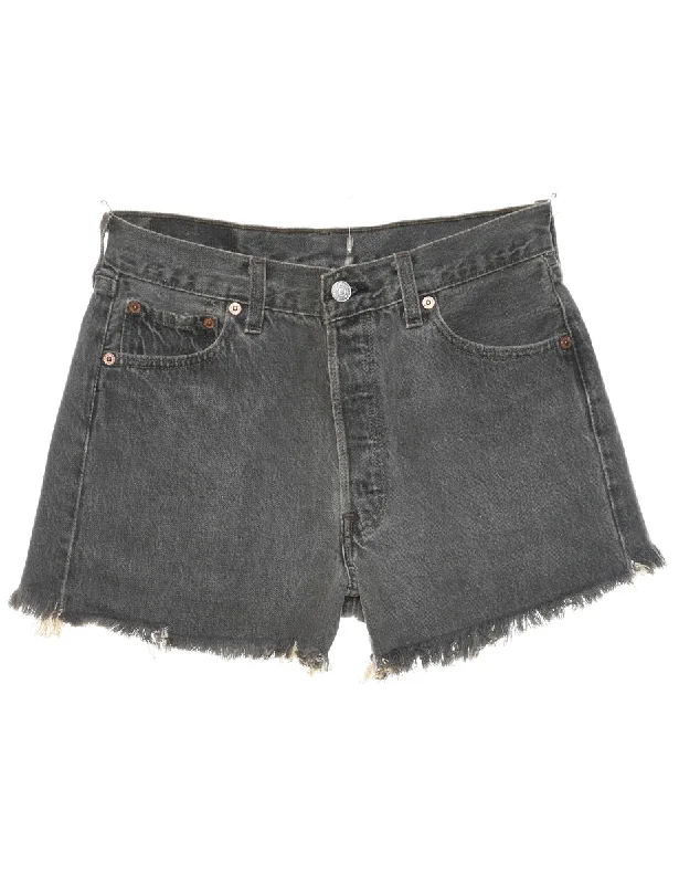 Denim bleachingLevi's Cut-off Denim Shorts - W27 L4