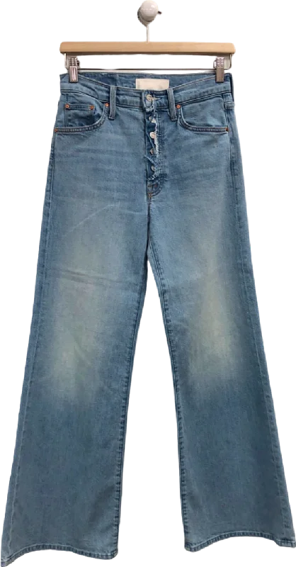 Denim tasselsMother Denim Superior Light Blue Jeans UK 8