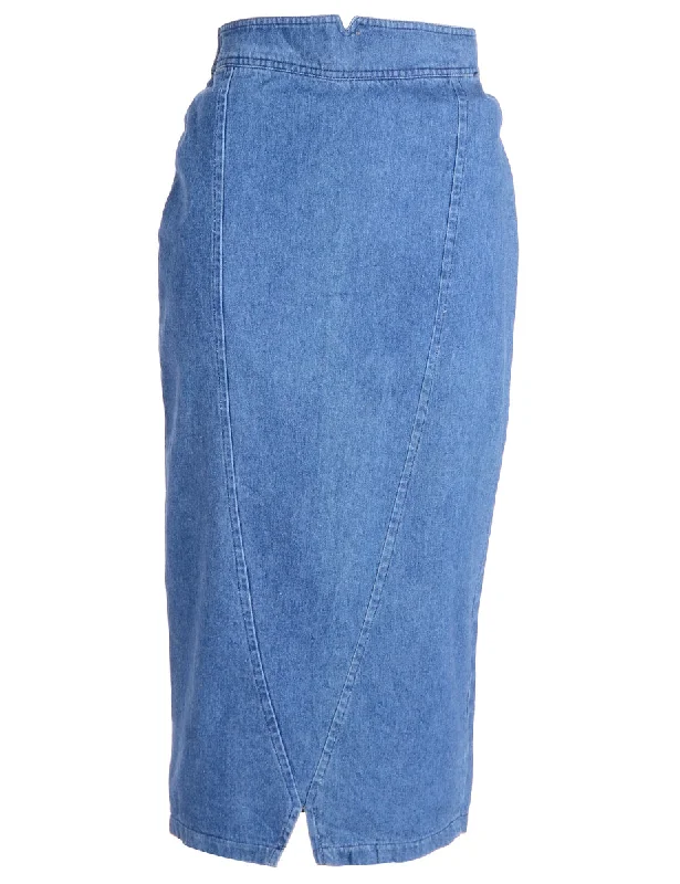 DieselPencil Shape Denim Skirt