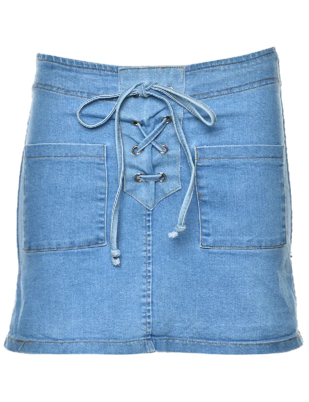 7 For All MankindPencil Shape Denim Skirt - S