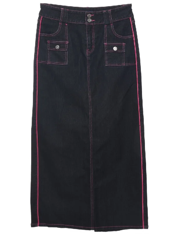 Workwear stylePencil Shape Denim Skirt - S