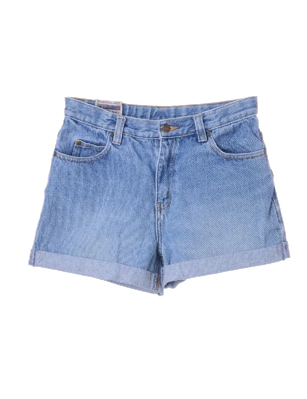 Denim dyeingVintage Beyond Retro Label Willow Rolled Hem Denim Shorts