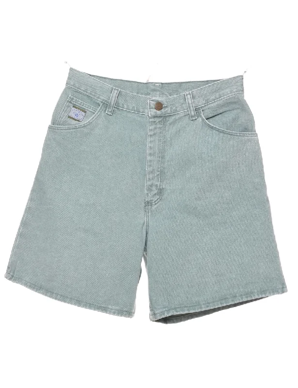 Denim patchesWrangler Denim Shorts - W27 L6