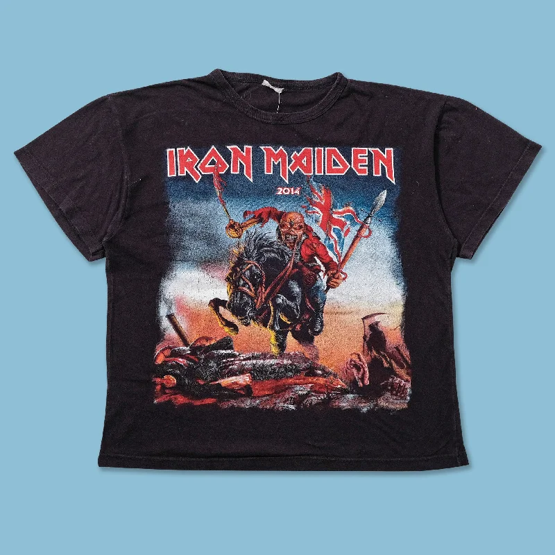 2014 Iron Maiden T-Shirt SmallGlitter T-Shirts