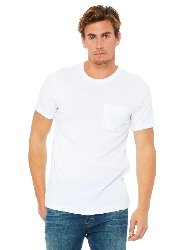 Bella+Canvas Jersey Pocket T-ShirtLinen T-Shirts