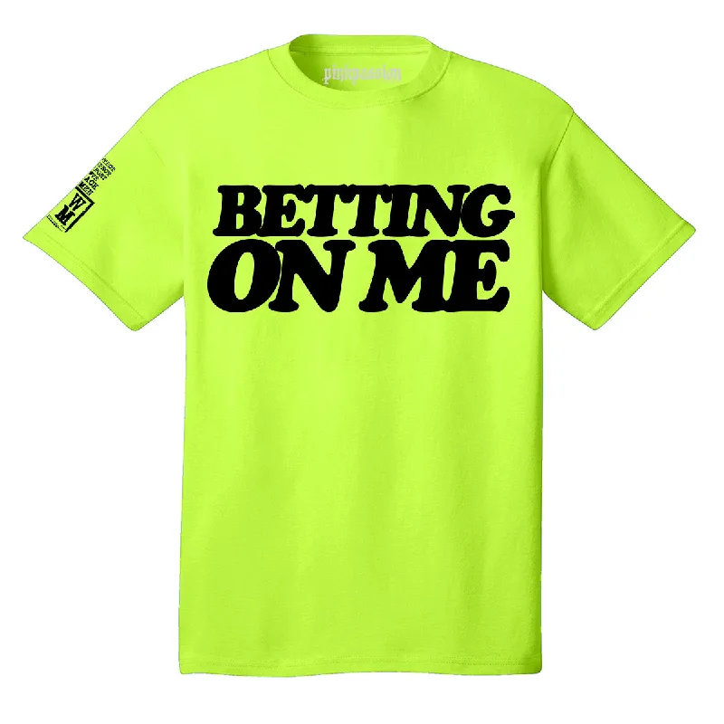 Betting On Me T-shirt (Unisex)Boat Neck T-Shirts