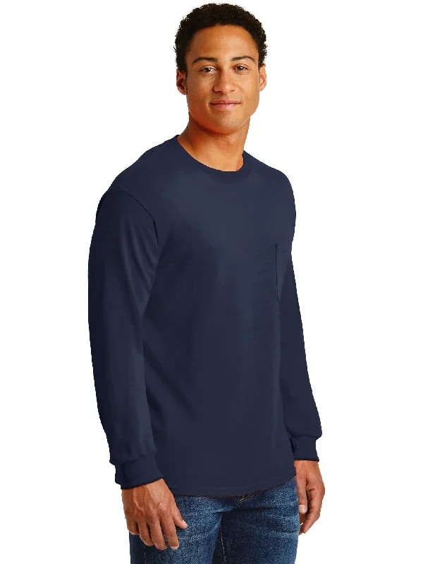 Gildan Ultra Cotton Long Sleeve Pocket T-ShirtRetro T-Shirts