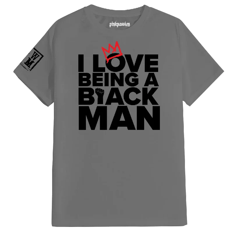 I Love Being a Black Man T-Shirt (Unisex)Vintage T-Shirts