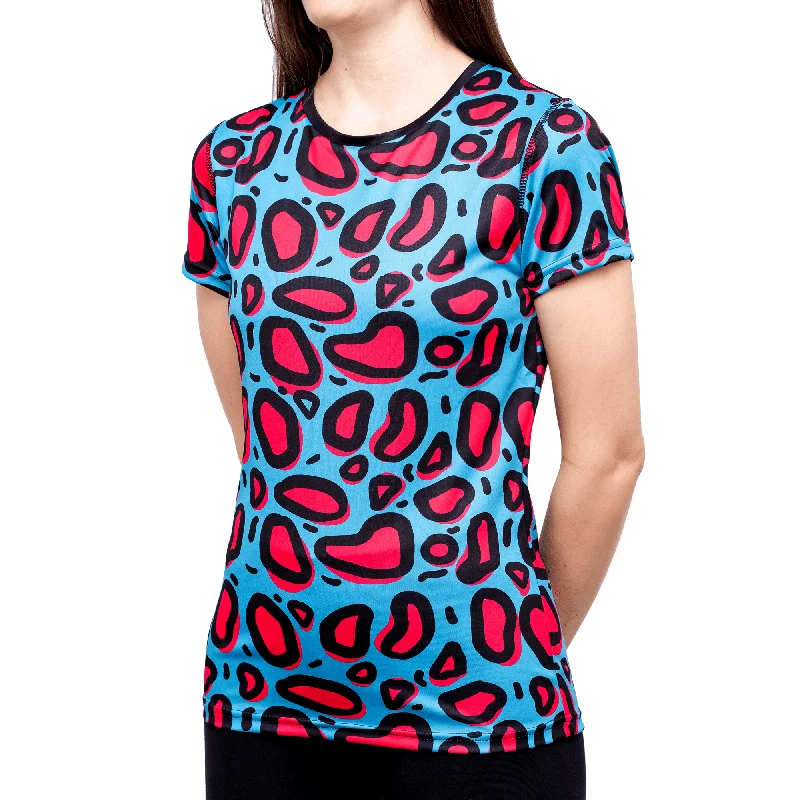 Lazy Leopard - Adventurous - Womens Training T-ShirtSleep T-Shirts