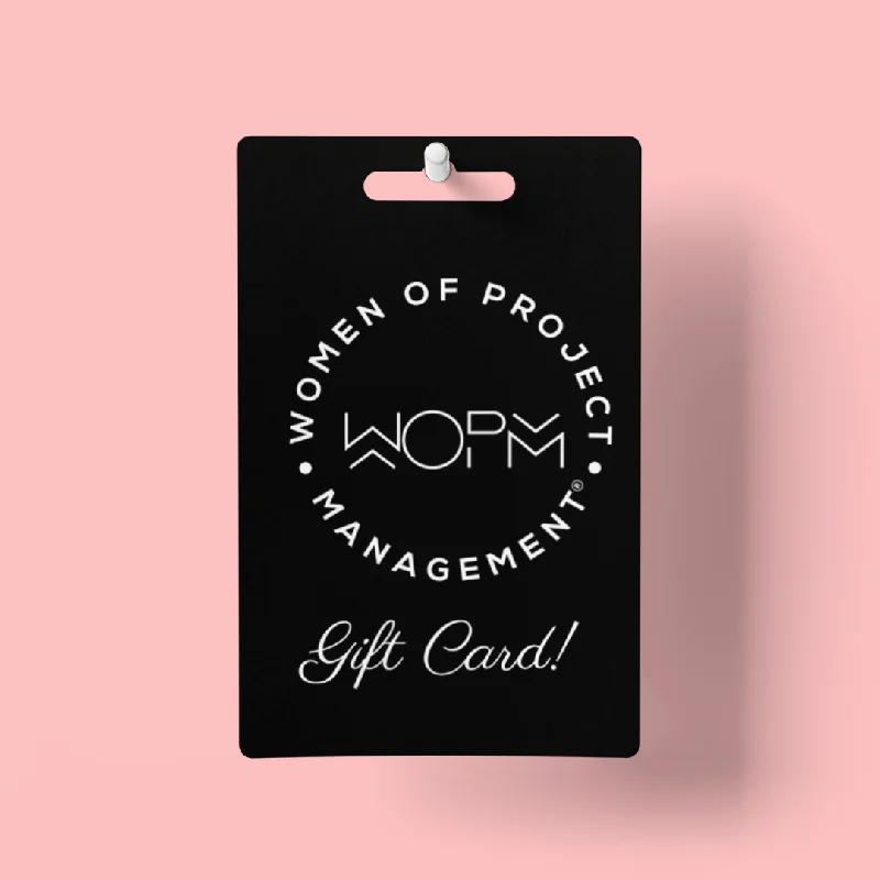 Merch! By Women Of Project Management® Gift CardPlush T-Shirts