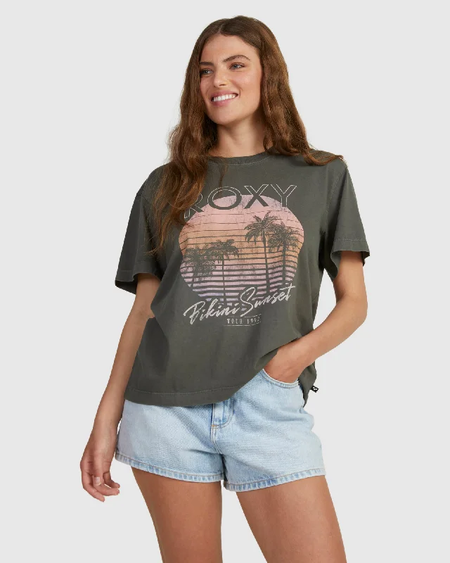 Womens Moonlight Sunset A T-ShirtEmbellished T-Shirts