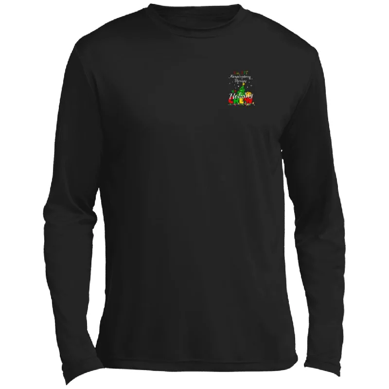 Personalized Respiratory Therapy Holiday Crew ShirtsCasual T-Shirts